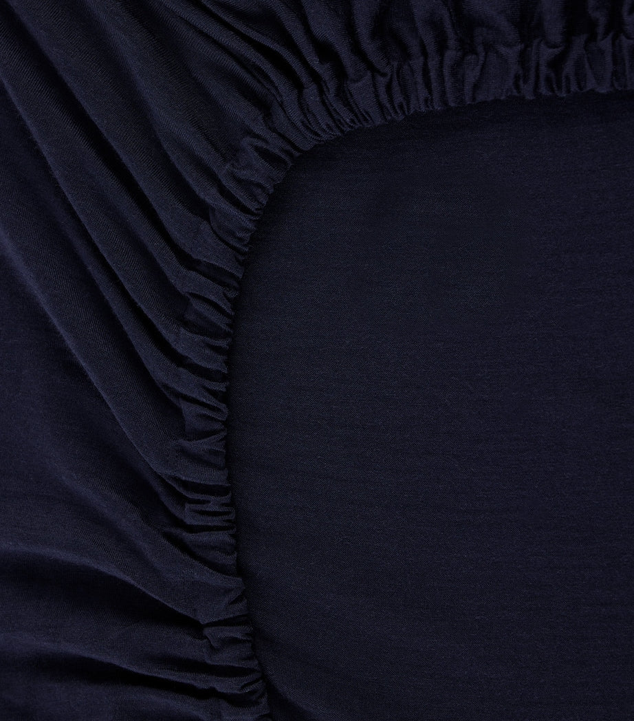 SHLEEP Merino Jersey Super King Fitted Sheet (180cm x 200cm)