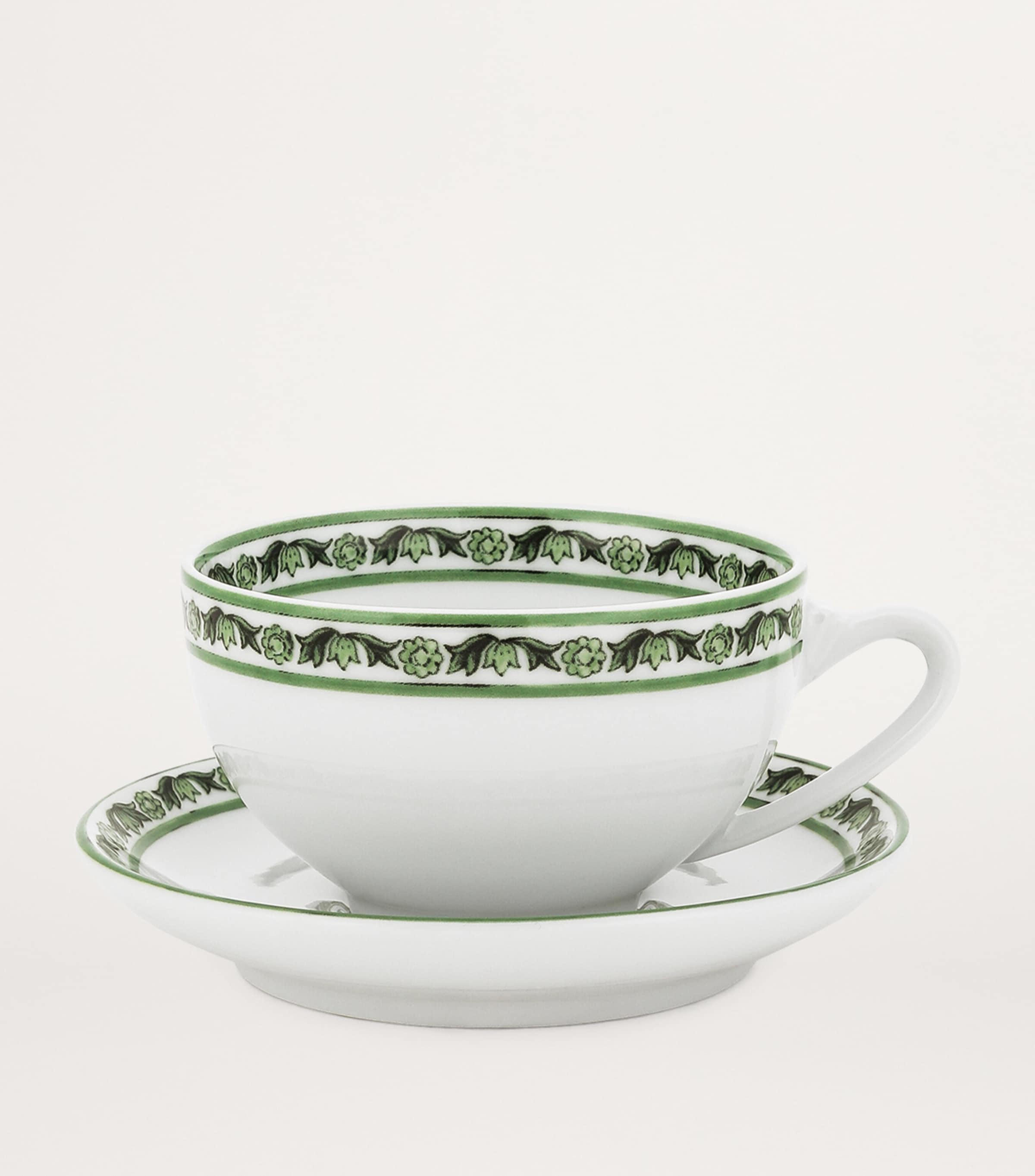 Dolce&Gabbana Casa porcelain teacup and saucer set - British product