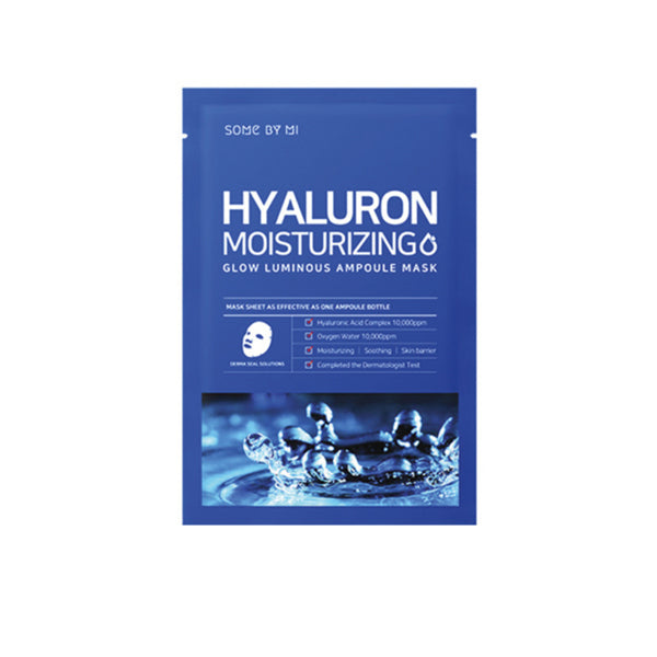 Some By Mi Hyaluron Moisturizing Glow Ampoule Sheet Mask (British brand)