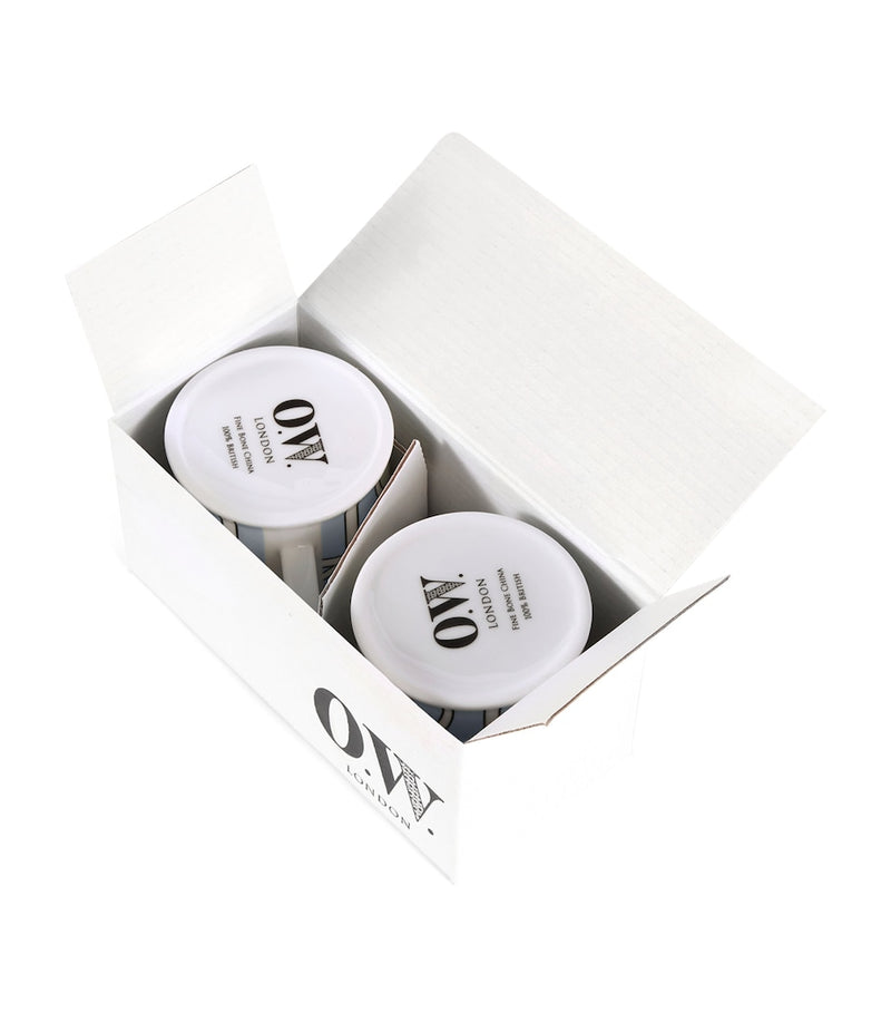 O.W. London Loop espresso cups set of 2, imported from the UK