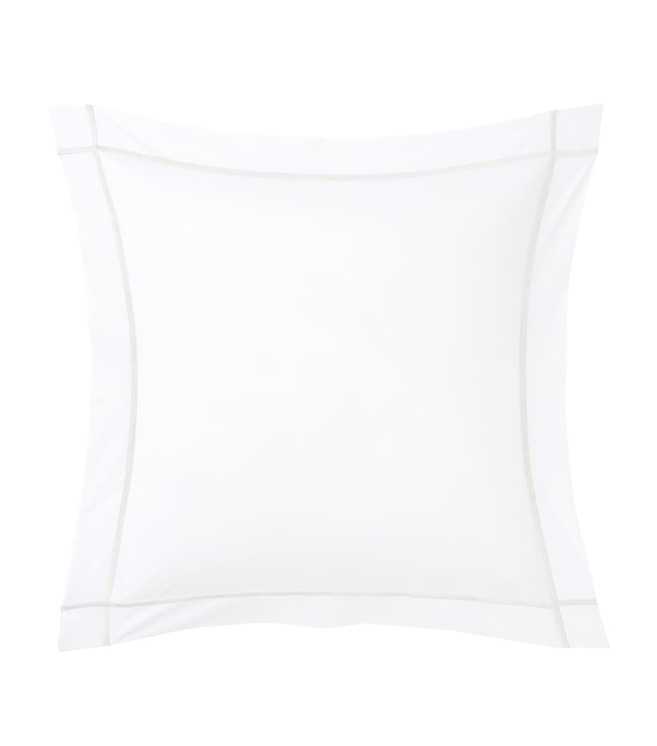 Yves Delorme Blanc square pillowcase 65cm x 65cm (British brand)