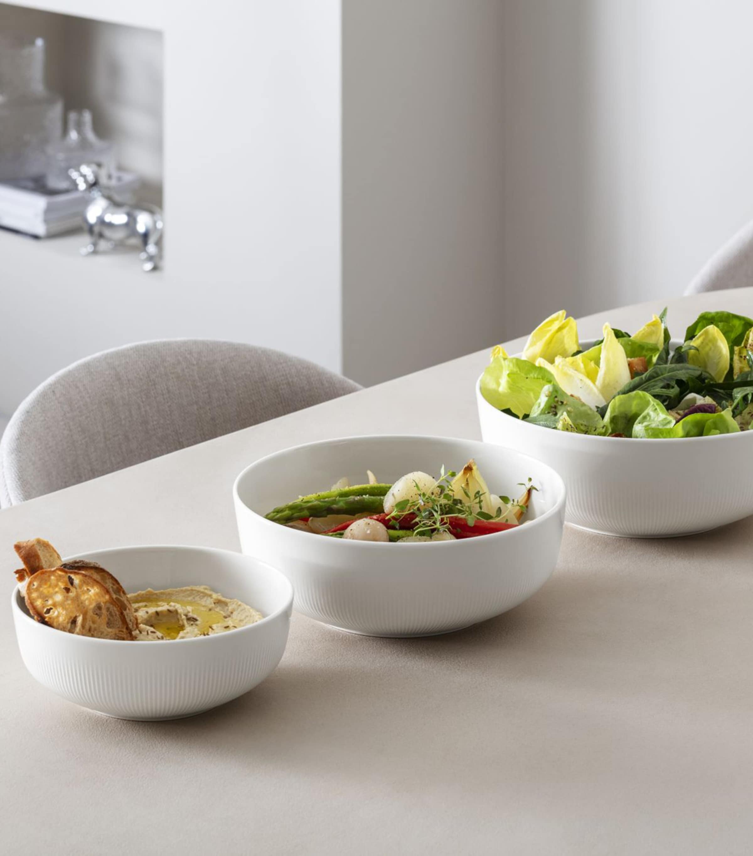 Villeroy & Boch porcelain Afina salad bowl 24cm (British brand)