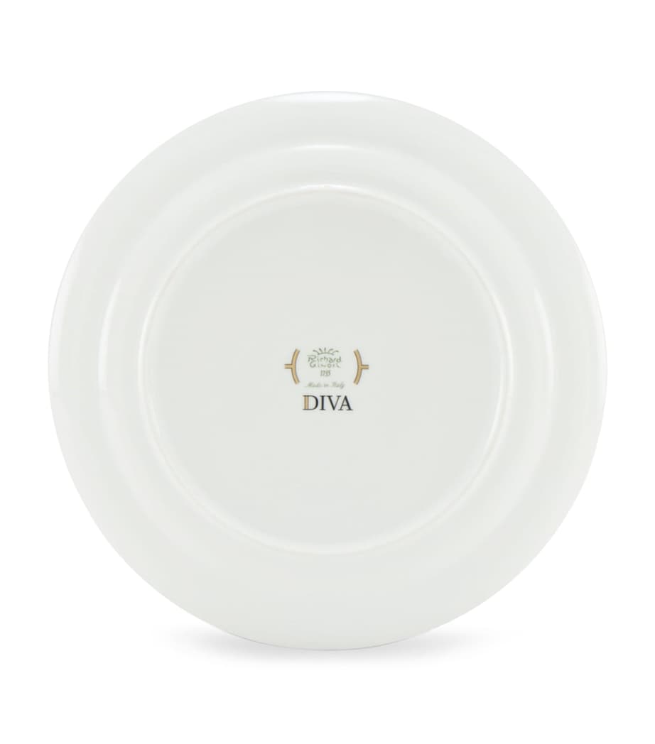 GINORI 1735 porcelain dinner plate Rosa 27cm, UK version