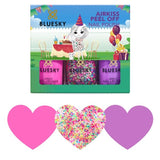 Bluesky Kids Airkiss nail polish 3 x 5ml - British product