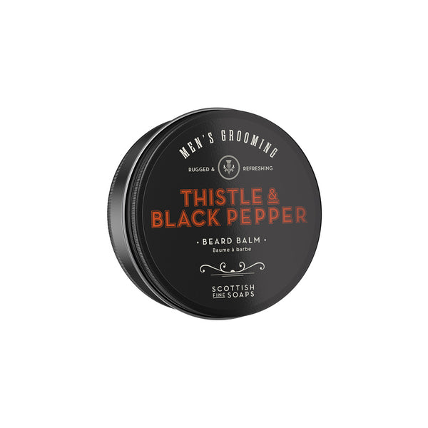 Scottish Fine Soaps Thistle Black Pepper Beard Balm 95ml (British brand)