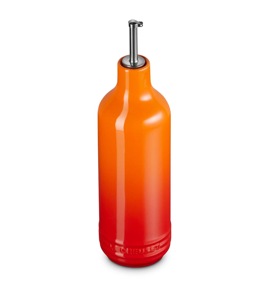 Le Creuset stoneware oil cruet with enamel finish, 600ml, UK version