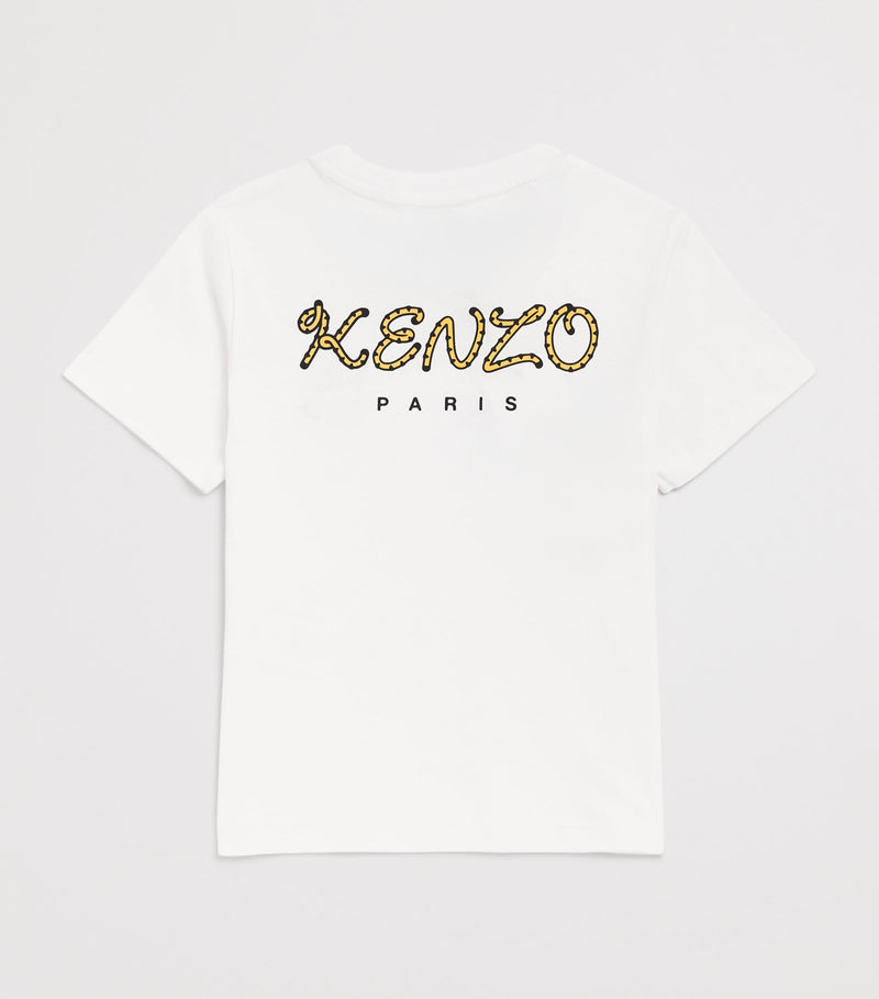 Kenzo Kids Cotton Tiger Graphic T-Shirt (9 Months-4 Years)