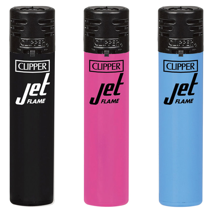 Clipper 1 Jet Flame Lighter (Colours Vary) - McGrocer