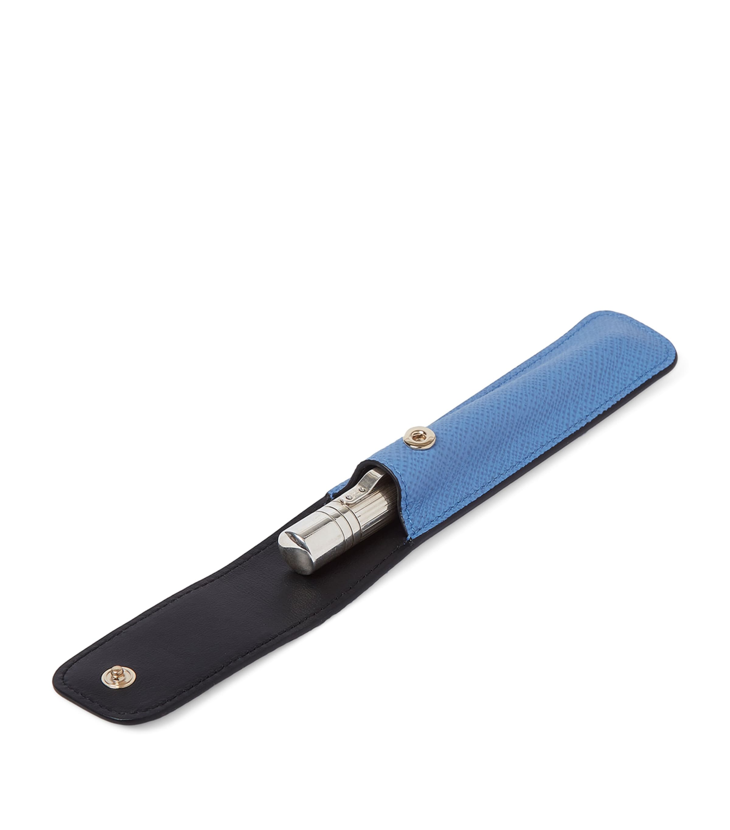 Smythson Panama Leather pen sleeve (British brand)