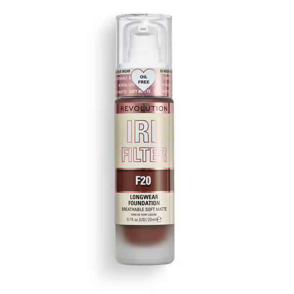 Revolution IRL Filter foundation F20, imported from the UK