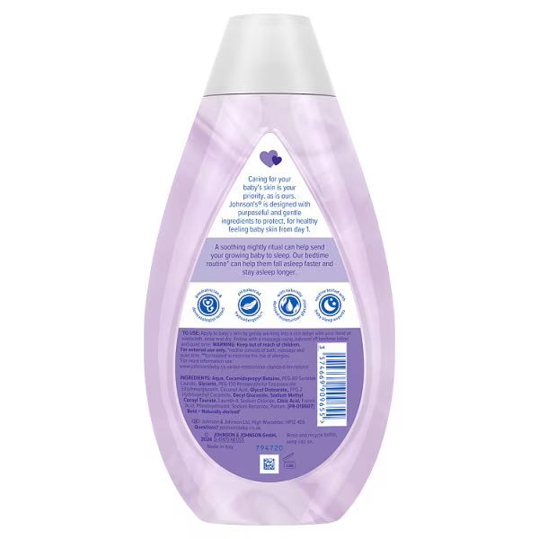 Johnson's Baby Bedtime Wash 500ml, UK version