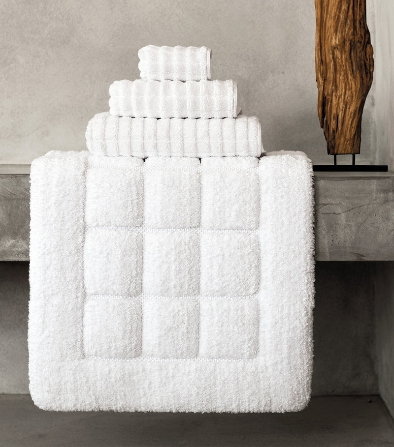 Graccioza textured cotton bath mat 60cm x 100cm, UK version