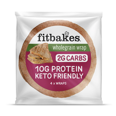 Fitbakes Proteinrike Keto Hvete Tortilla Wraps 160g