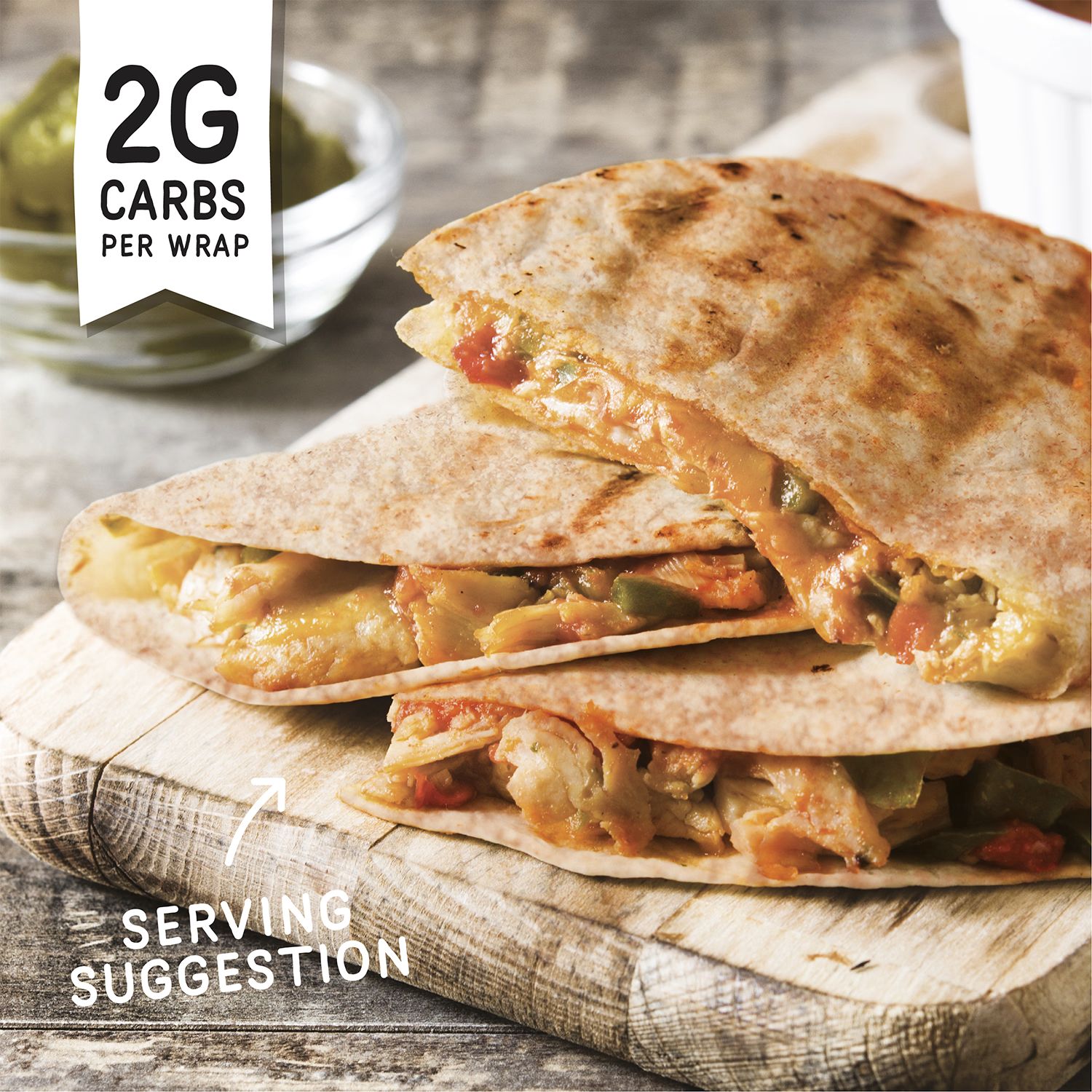 Fitbakes keto wheat tortilla wraps 160g - British product