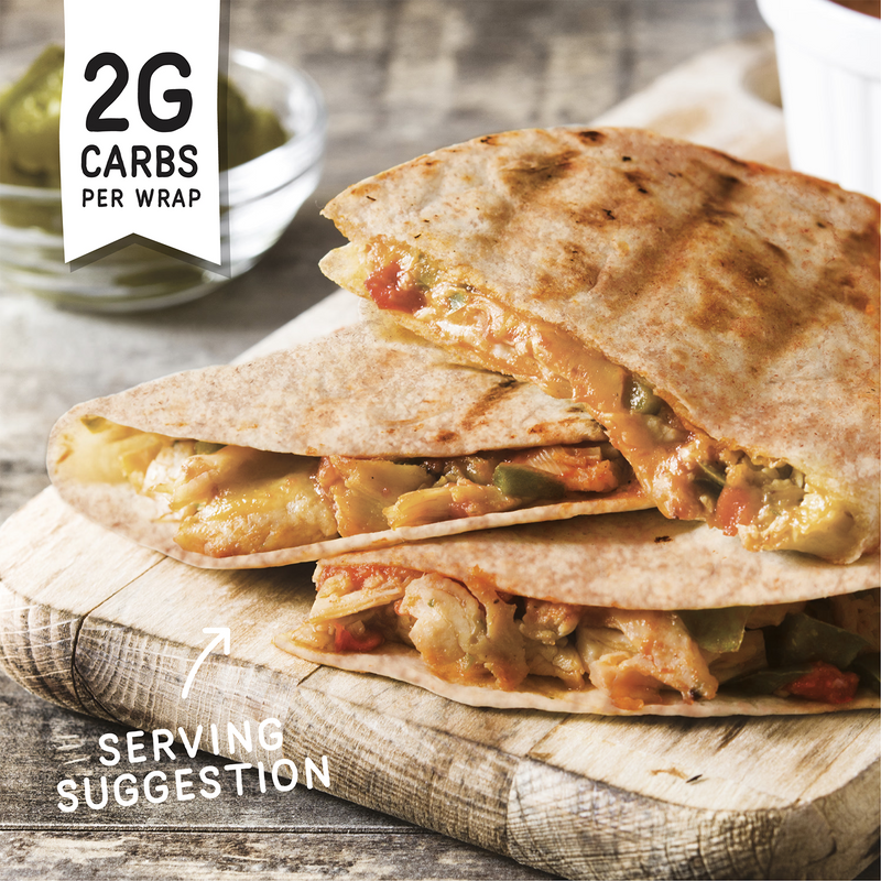 Fitbakes keto wheat tortilla wraps 160g - British product