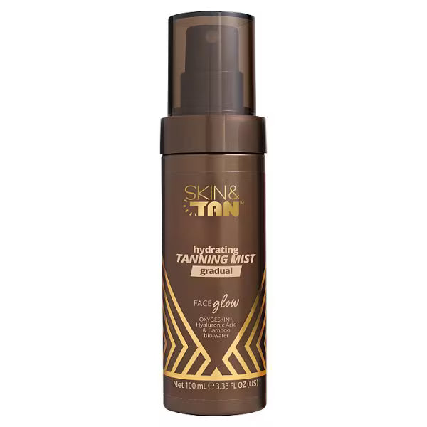Skin & Tan Face Glow Hydrating Tanning Mist 100ml (British brand)