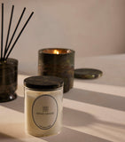 Soho Home Marble Vessel Leather & Oud Candle 250g (British brand)