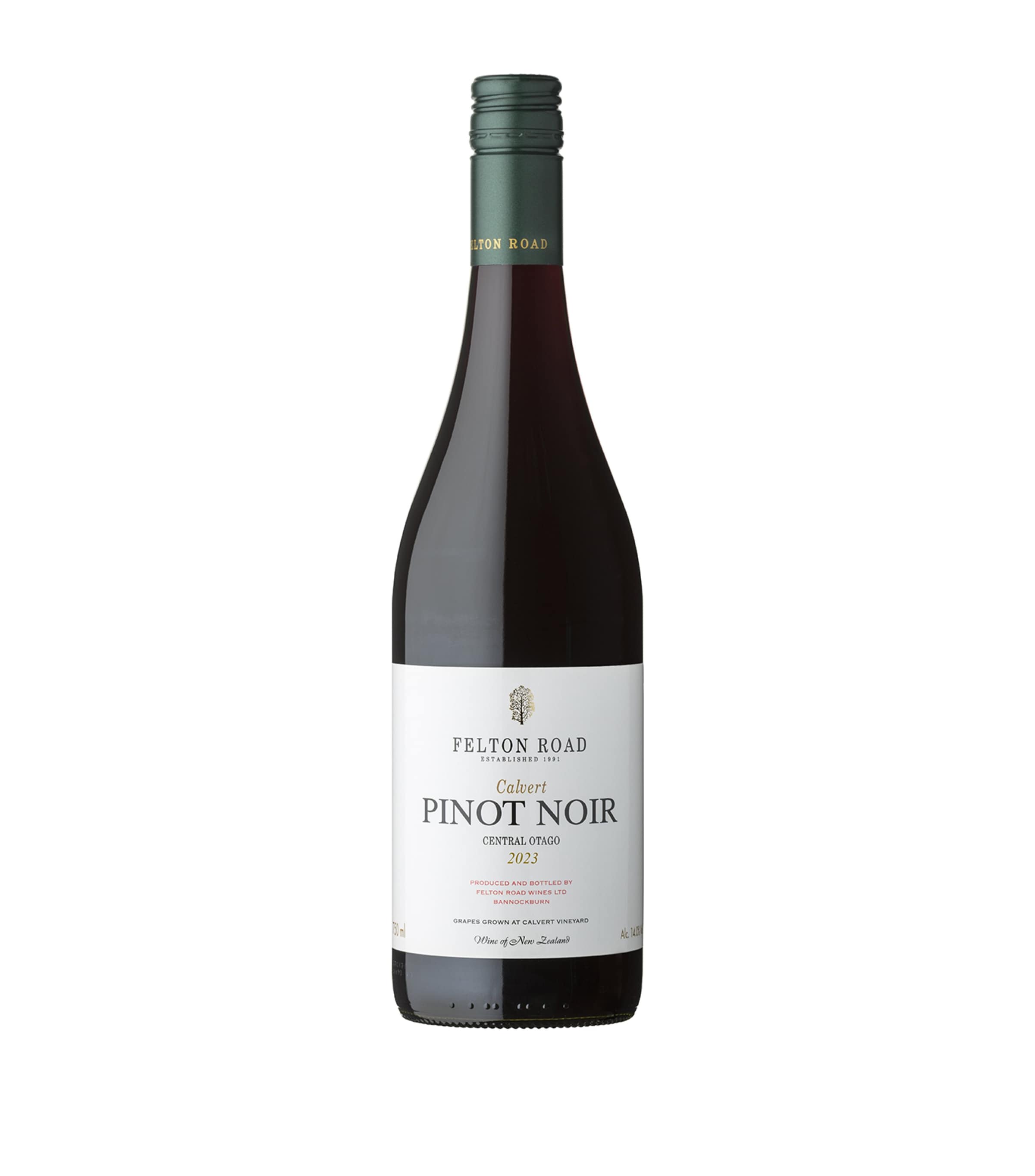 Felton Road Calvert Pinot Noir 2023 red wine 75cl - British product