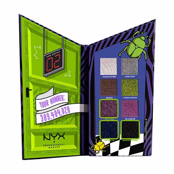 DNR Beetlejuice Shadow Palette - British product