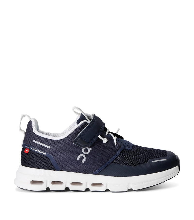 Children's Velcro-Fastened Trainers with Extra Cushioning and Wide Outsole