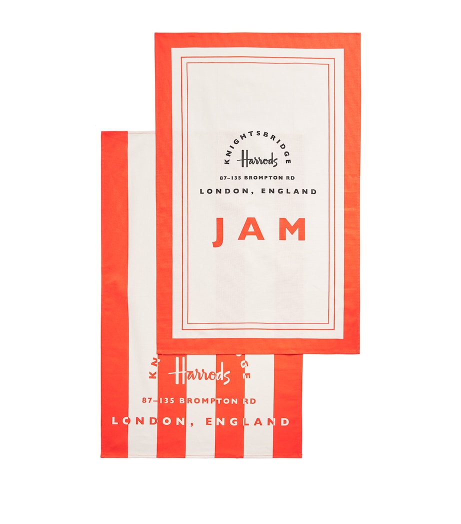 Harrods Jam Tea Towel (Set of 2)