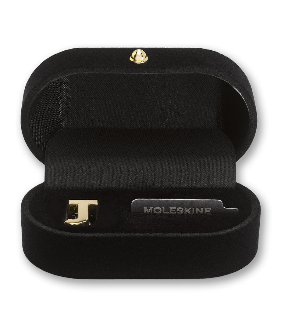 Moleskine J notebook charm, imported from the UK