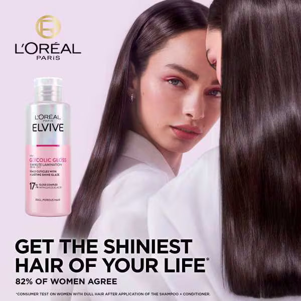 L'Oreal Paris Elvive Glycolic Gloss Treatment, UK version