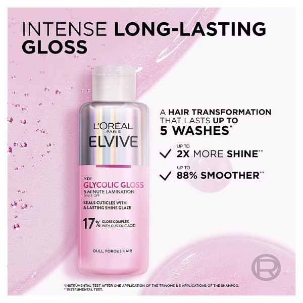 L'Oreal Paris Elvive Glycolic Gloss Treatment, UK version