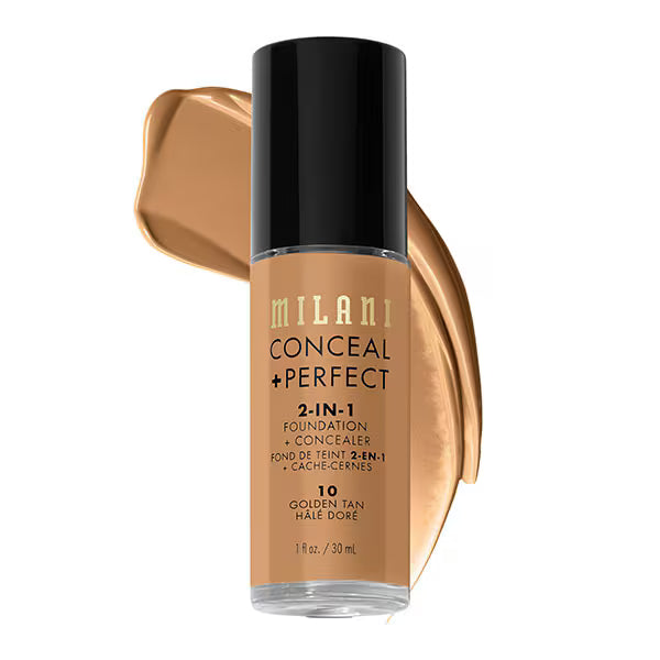 Conceal Perfect Foundation 10 Golden Tan 30ml - British product