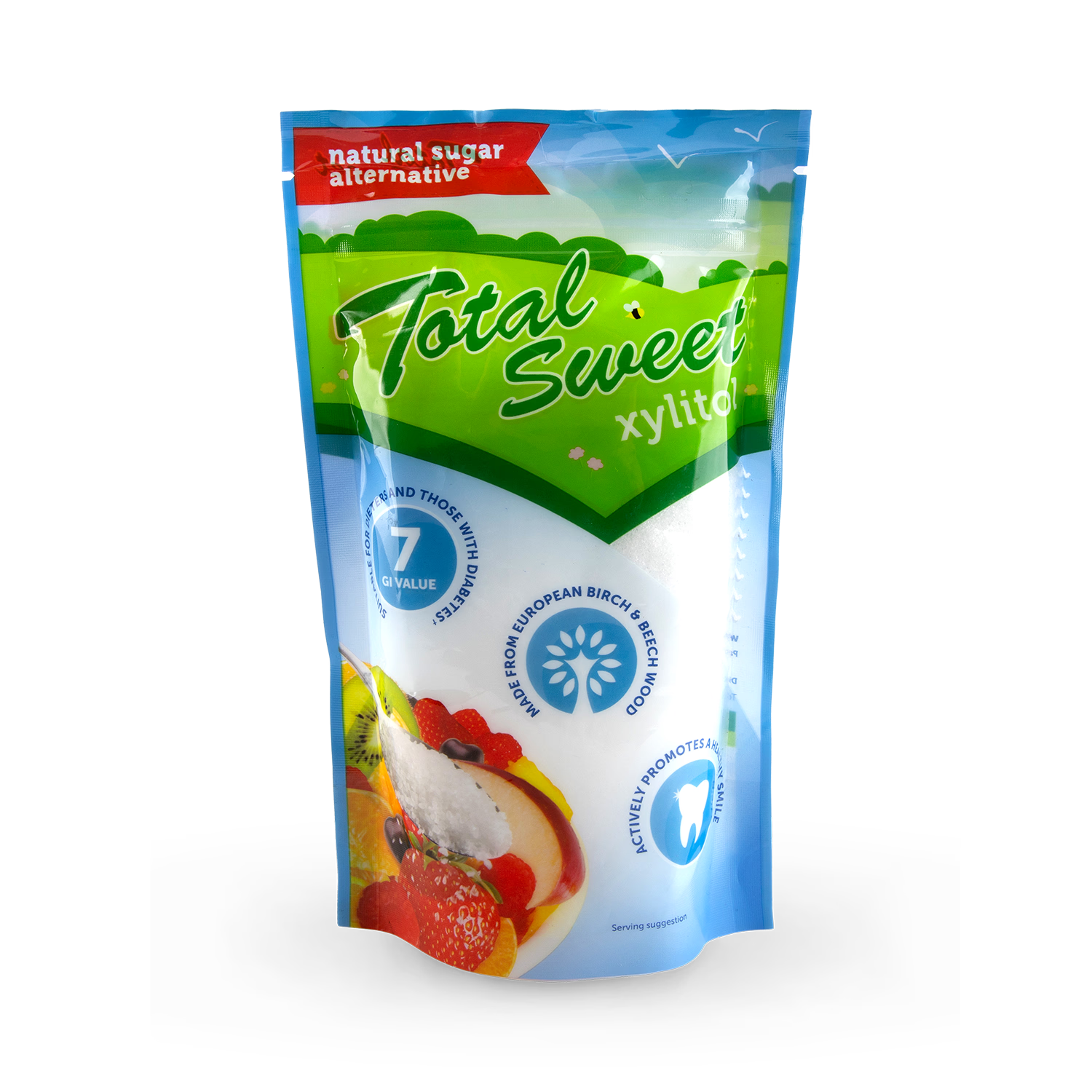Total Sweet Natural Xylitol Sweetener 1kg (British brand)