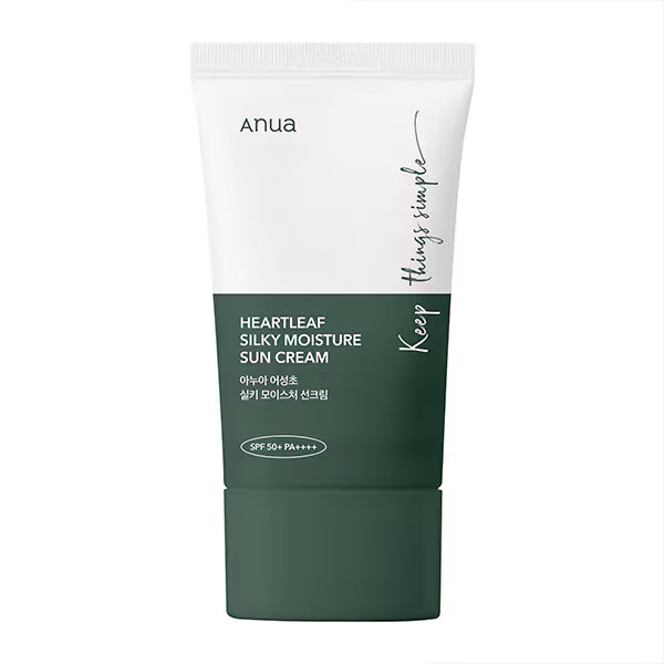 Anua Heartleaf Silky Sun Cream 50ml - British product