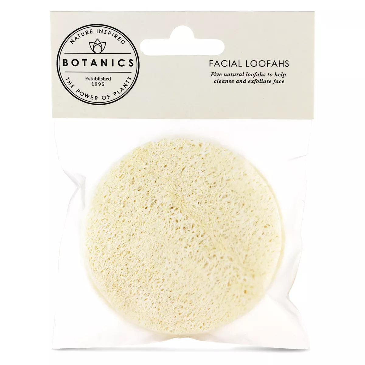 Botanics Natural Facial Loofahs x5 pack - McGrocer