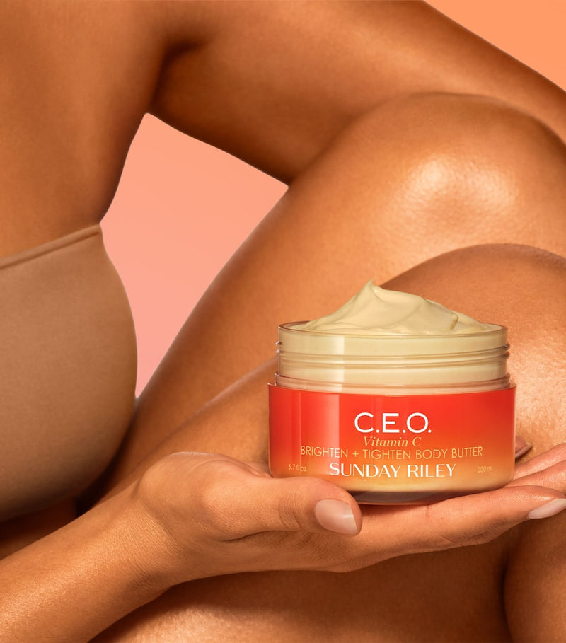 Sunday Riley C.E.O. Vitamin C Brighten + Tighten Body Butter 200ml (British brand)