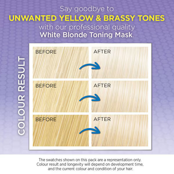 Colour Freedom White Blonde Toner - British product