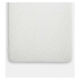 The Little Green Sheep Organic Crib Fitted Sheet - Dove Rice General Household Boots   