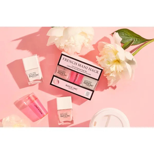 Nails.INC French Mani Hack nail polish duo kit - British product