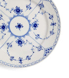 Royal Copenhagen Blue Fluted Half Lace porcelain plate 19cm, imported from the UK