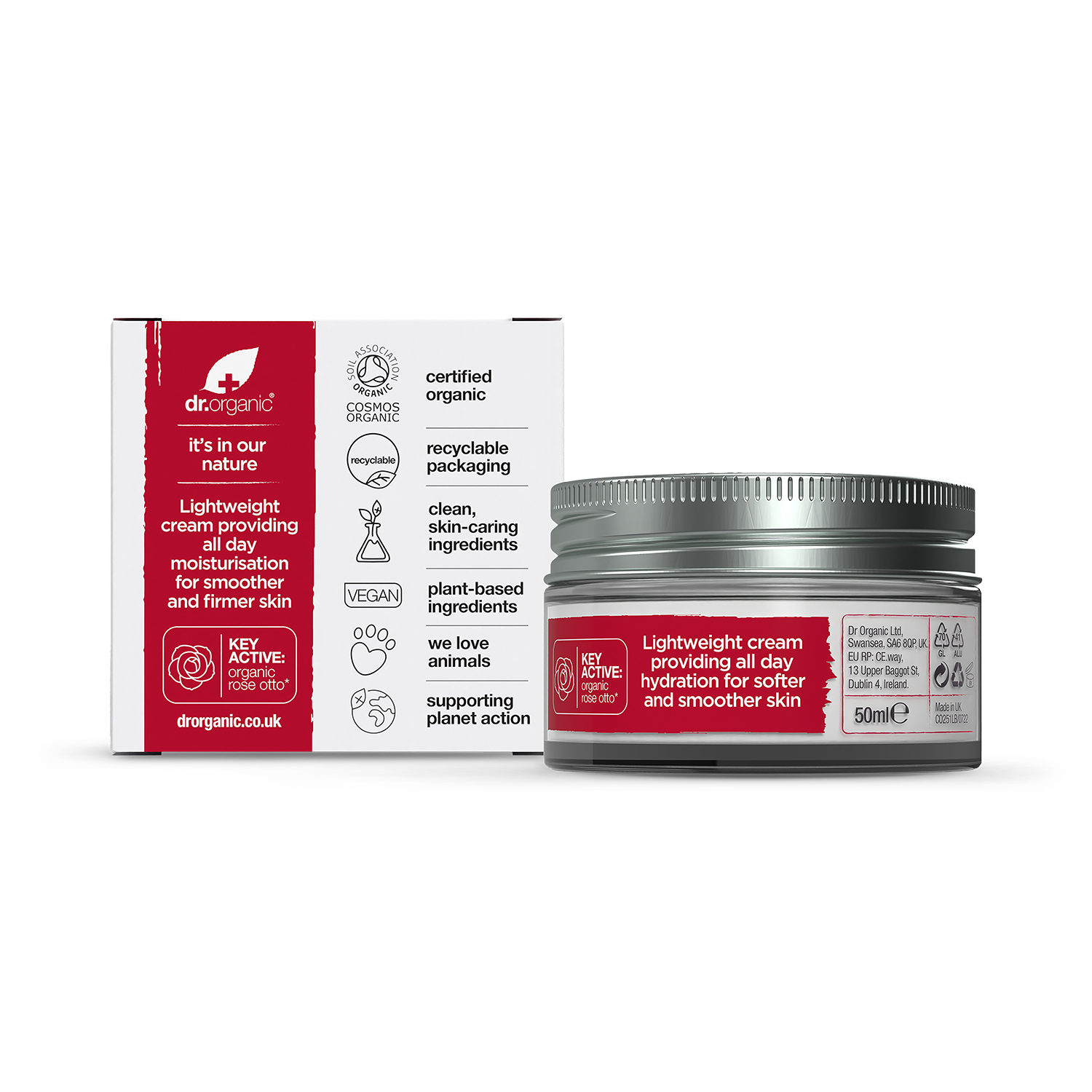 Dr Organic Manuka Honey Rescue Cream 50ml - 999275