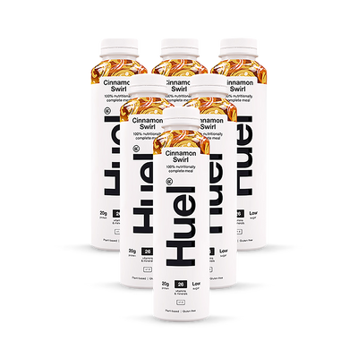 Boisson Huel Repas 100% nutritionnellement complet Cannelle Écarlate 500ml Pack de 6