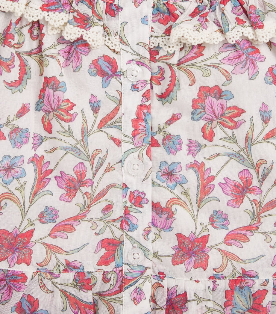 Louise Misha Floral Inessa baby top 6-24 months, UK version