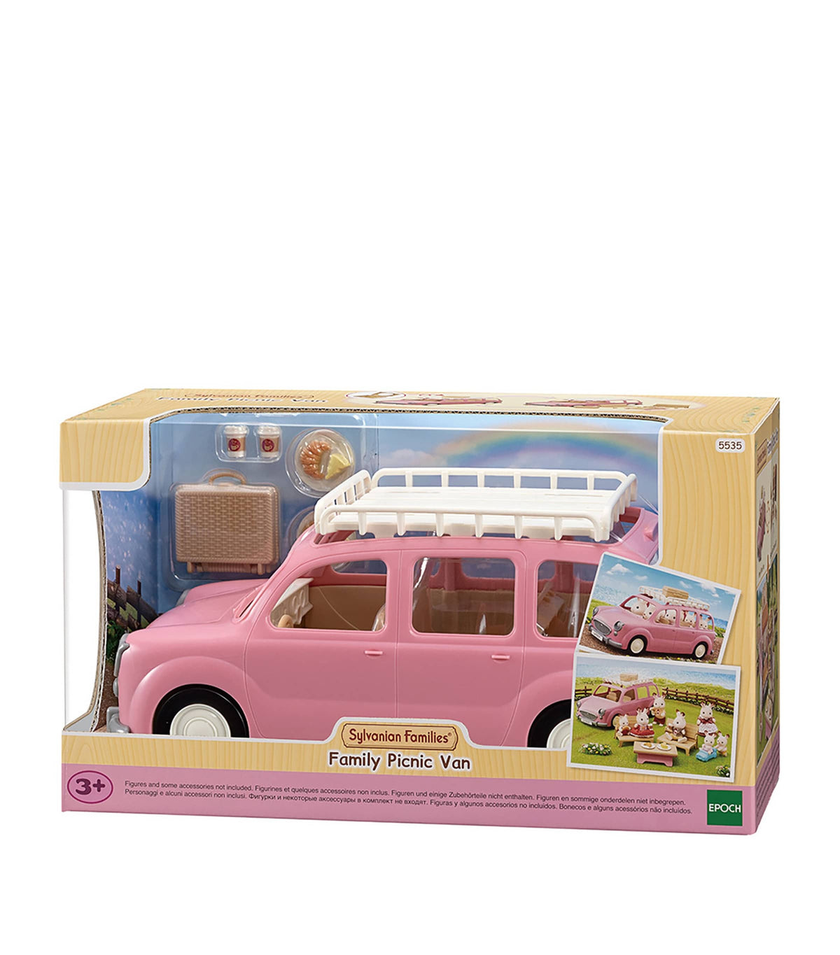 Sylvanian Families Family Picnic Van toy playset (British brand)