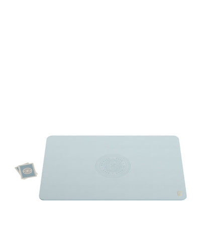 Tapis de jeu de cartes Grimaud en cuir de pomme