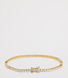 Harrods Yellow Gold and Diamond Tennis Bracelet (2.00ct)