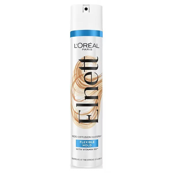 L'Oréal Paris Elnett hairspray flexible hold 400ml, UK version