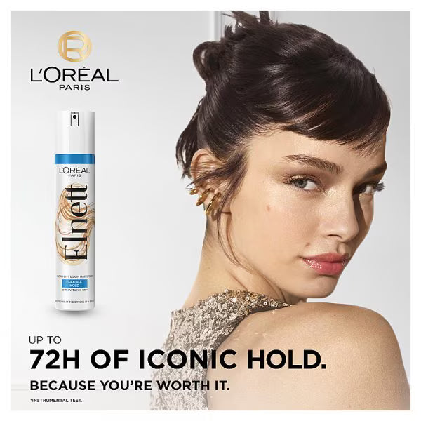 L'Oréal Paris Elnett hairspray flexible hold 400ml, UK version