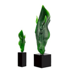 Lalique Still Water crystal sculpture 37cm, UK version
