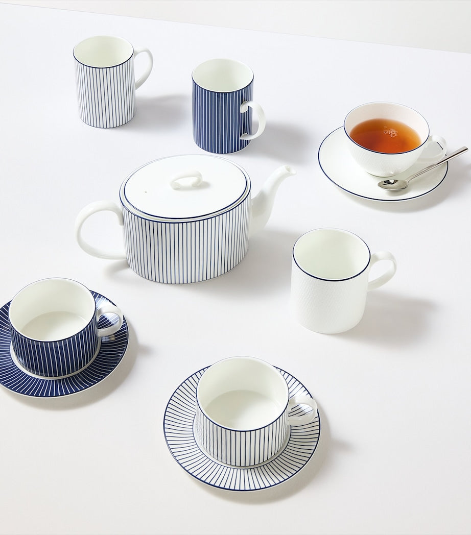 Wedgwood Pinstripe Teacup and Saucer