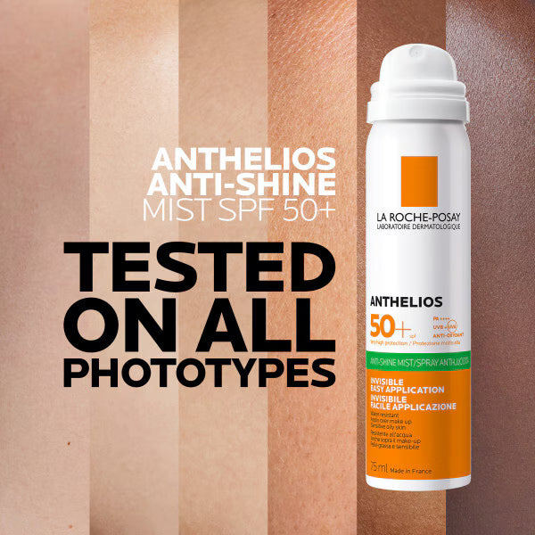 La Roche-Posay Sunscreen Spray Anti-Shine 75ml, UK version