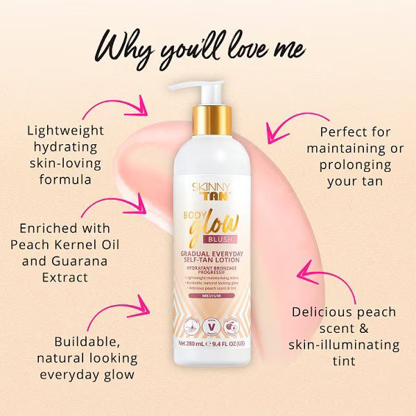 Skin & Tan Gradual Tanning Lotion Medium 280ml - British product