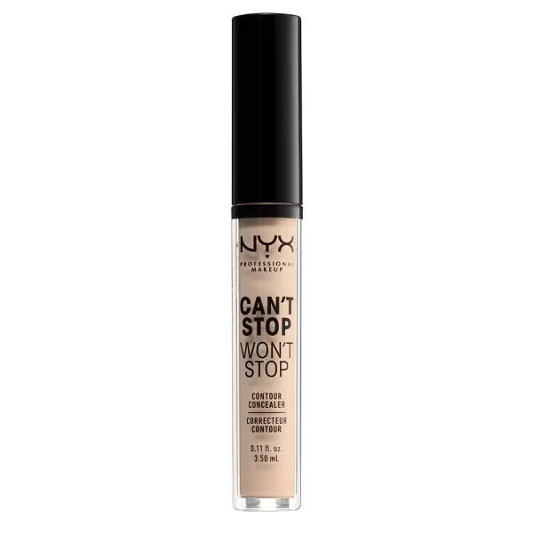 NYX Cant Stop Concealer Alabaster, imported from the UK
